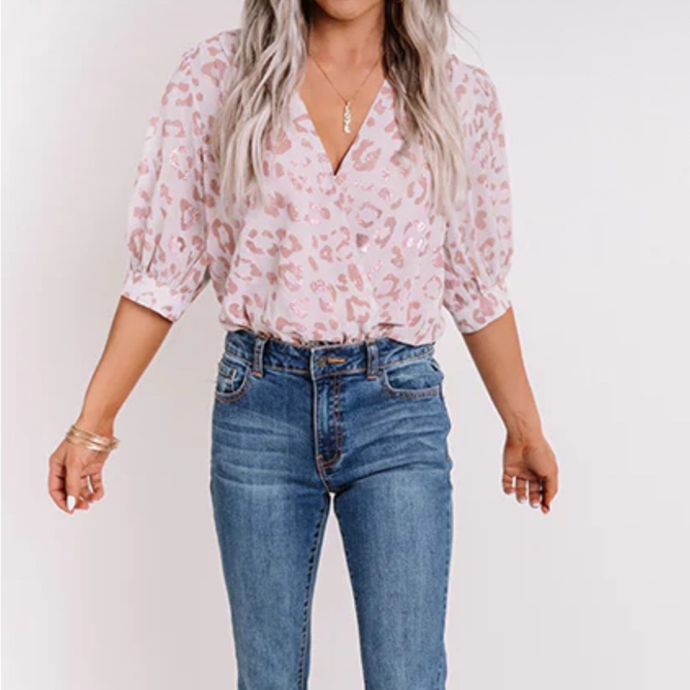 NWT Buddy Love Bodysuit pink